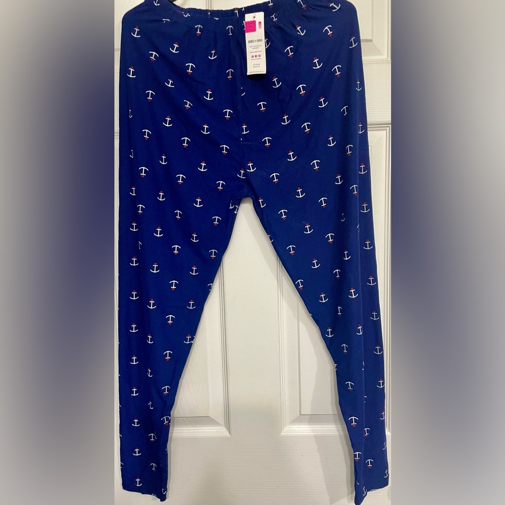 Agnes & Dora Nautical Blue Leggings